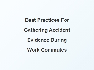 Best Practices for Collecting Accident Evidence During Work Commutes