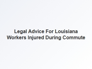 Navigating Compensation Rights for Louisiana Workers Injured on the Way to Work